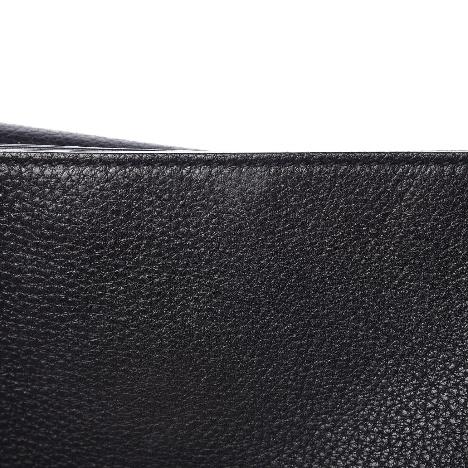 Gucci Pebbled Calfskin Medium Soho Flap Crossbody Black 14 of 17