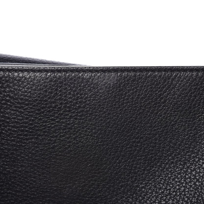 Gucci Pebbled Calfskin Medium Soho Flap Crossbody Black 14 of 17