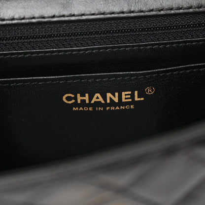 Chanel Aged Calfskin Quilted 2.55 Reissue Mini Flap Black 6 of 11