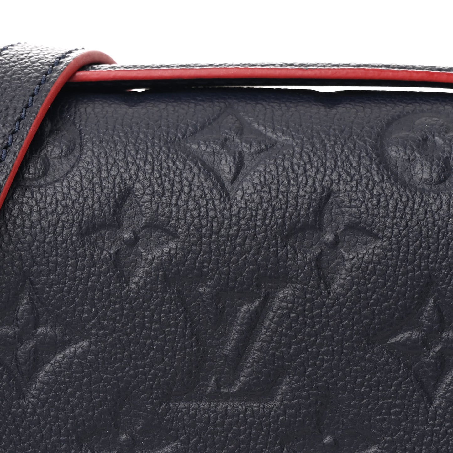 Empreinte Pochette Metis Marine Rouge