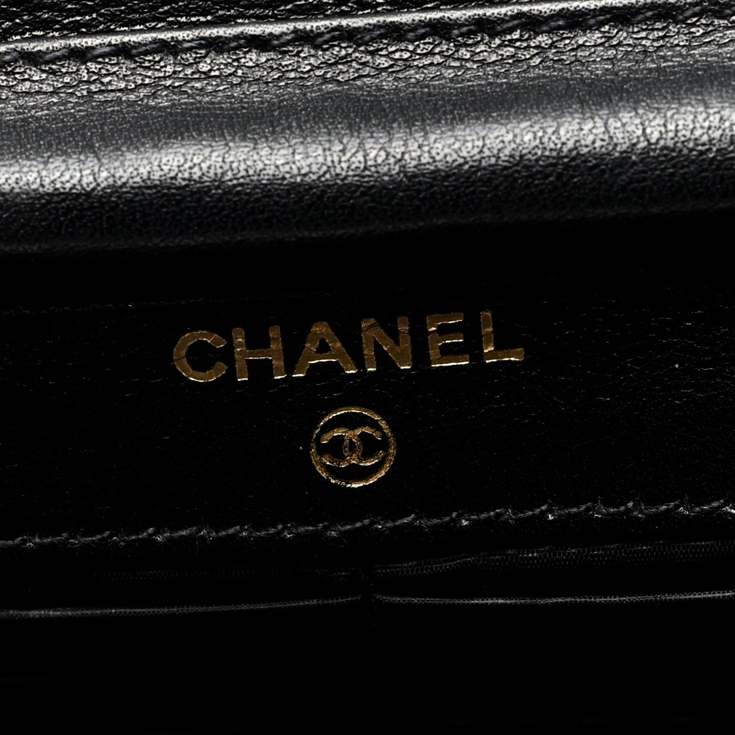 Caviar Timeless CC Wallet on Chain WOC Black