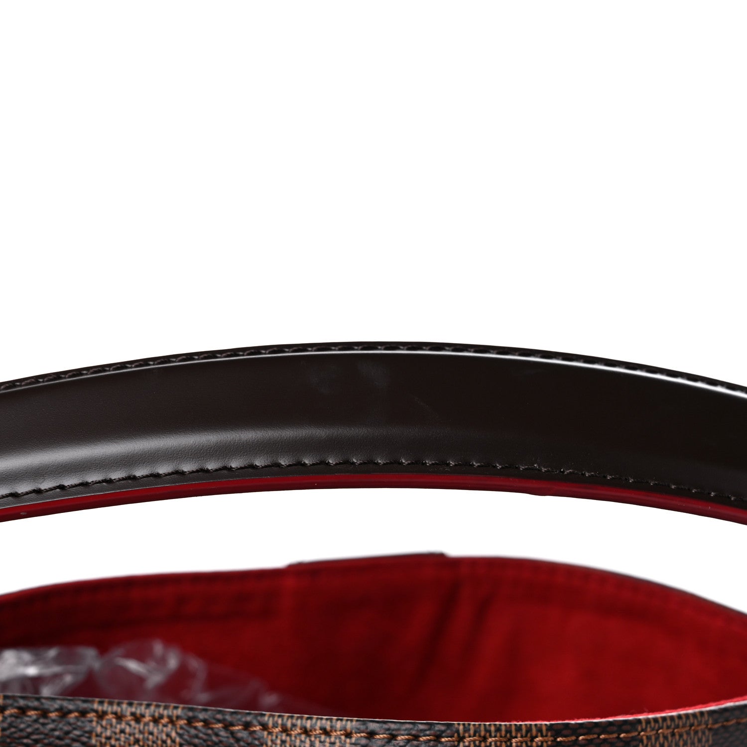 Louis Vuitton Damier Ebene Caissa Hobo Cherry 16 of 18