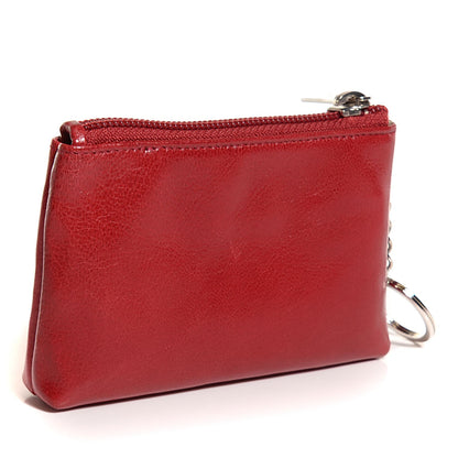 Chanel Lambskin Timeless CC Key Holder Red 3 of 7
