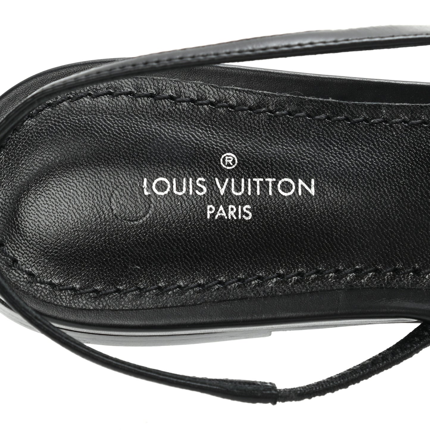Patent Monogram Cherie Slingback Ballerina Flats 36.5