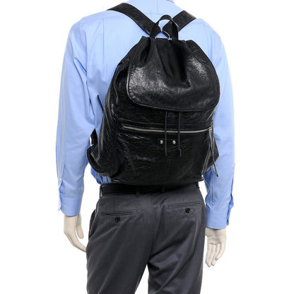 Balenciaga Agneau Classic Hardware S Traveler Backpack Black 2 of 8