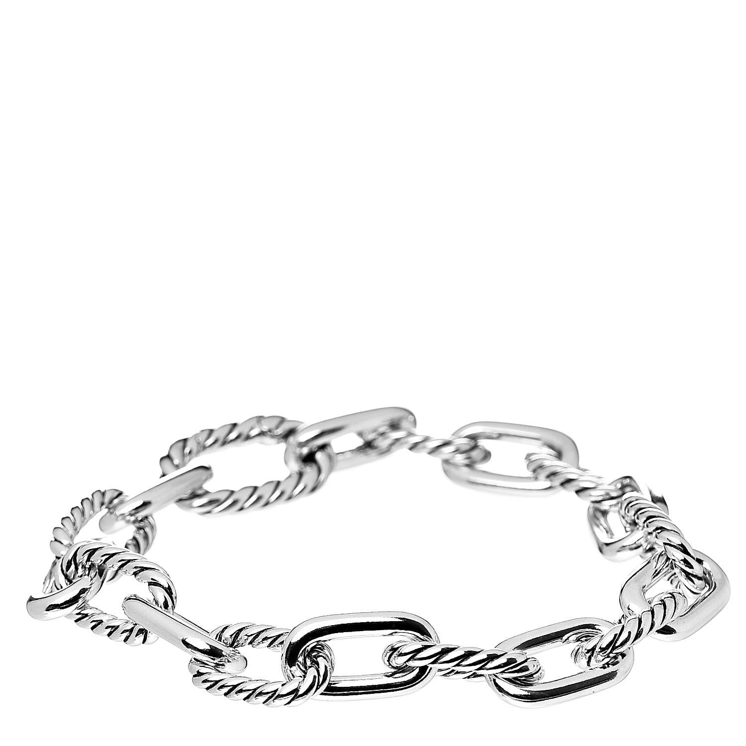 David Yurman Sterling Silver 11mm Madison Chain Bracelet 3 of 4
