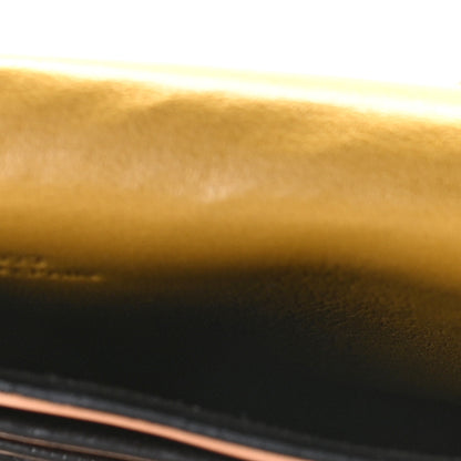 Loewe Buffed Calfskin Logo Embossed Small Heel Pouch Tan 9 of 15