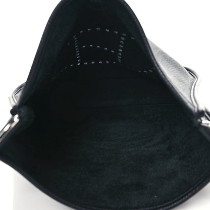 Hermes Taurillon Clemence Evelyne III PM Black 5 of 9