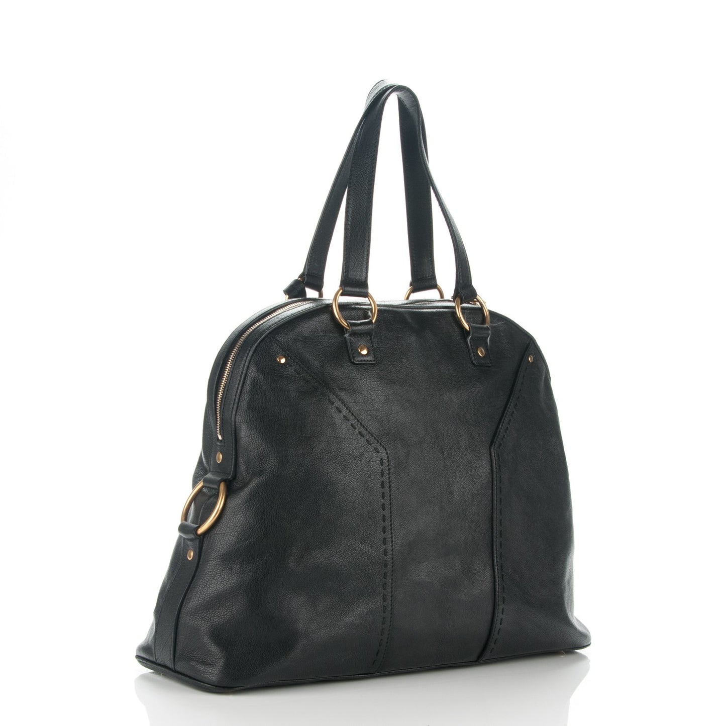 Calfskin Oversized Muse Black