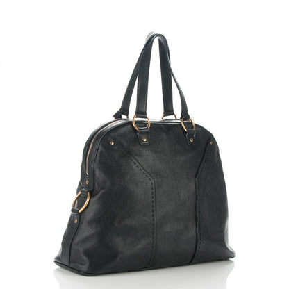 Saint Laurent Calfskin Oversized Muse Black 3 of 7
