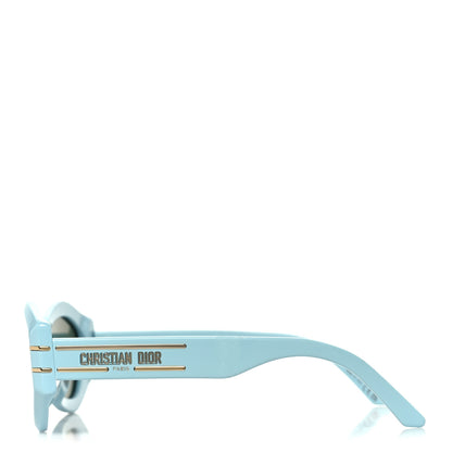 Christian Dior Acetate DiorSignature B1U Butterfly Sunglasses Light Blue 3 of 8
