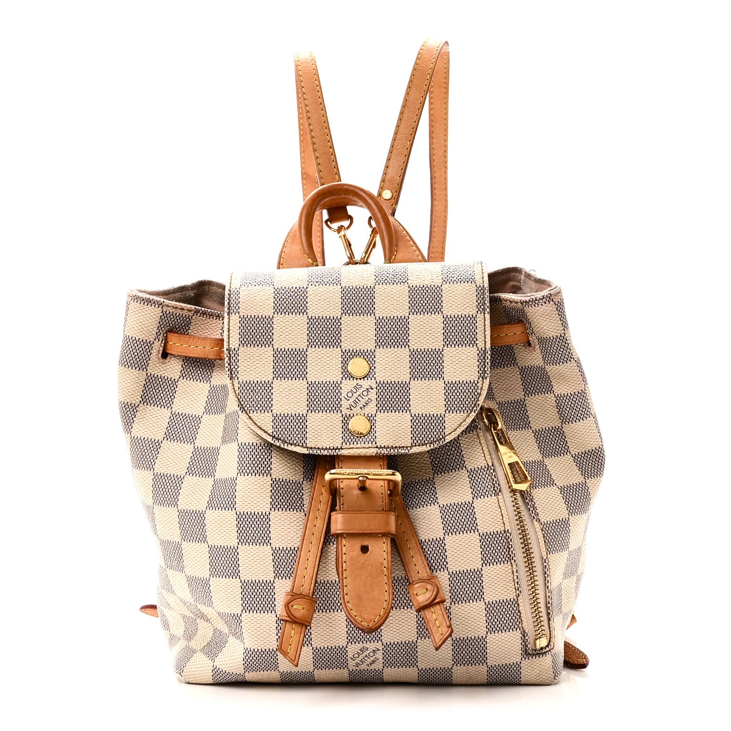 Louis Vuitton Damier Azur Sperone BB Backpack 1 of 10