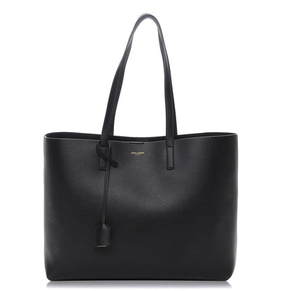 Saint Laurent Calfskin Large Shopping Tote Black 1 of 8