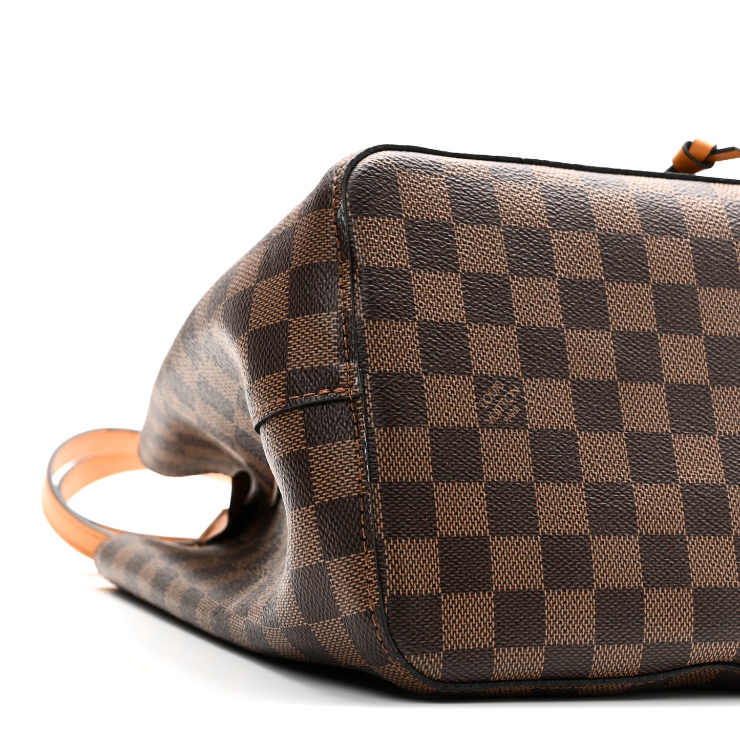 Damier Ebene Neonoe MM Safran