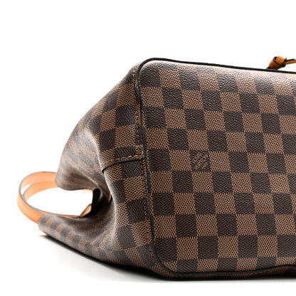 Louis Vuitton Damier Ebene Neonoe MM Safran 9 of 10