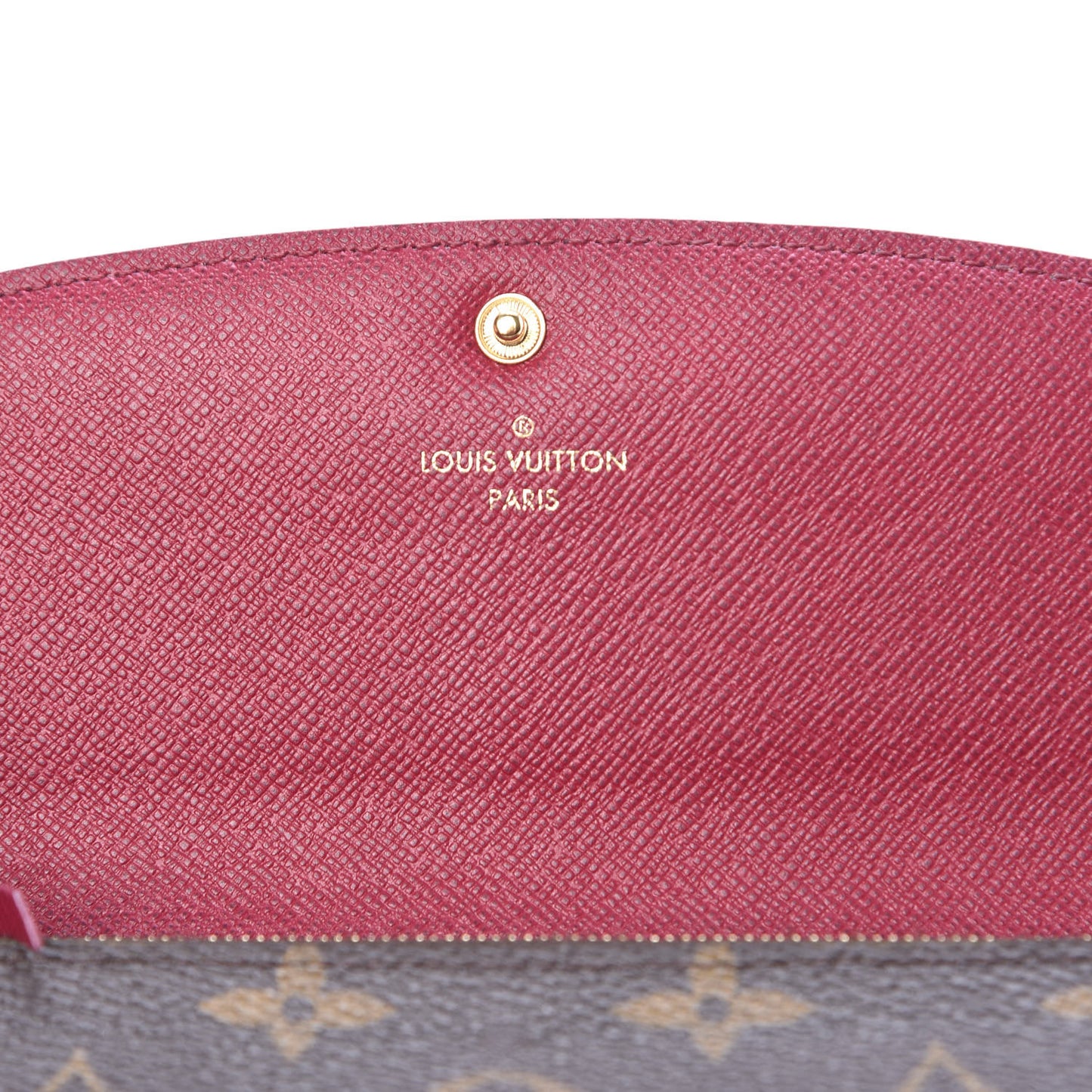 Monogram Emilie Wallet Fuchsia