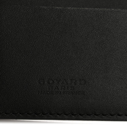 Goyard Goyardine Grenelle Passport Wallet Black Gold 6 of 8