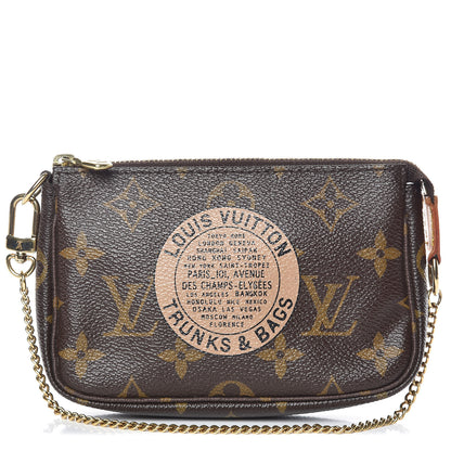 Louis Vuitton Monogram Complice Trunks and Bags Mini Pochette Accessories Beige 1 of 8