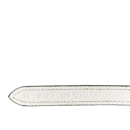 Hermes Epsom Swift 13mm Focus Belt 70 Etoupe White 3 of 6