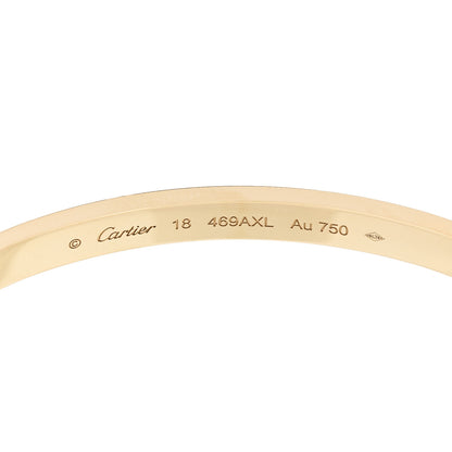 Cartier 18K Yellow Gold Medium LOVE Bracelet 18 6 of 8