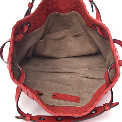 Bottega Veneta Nappa Intrecciato Small Bella Tote Red 6 of 12