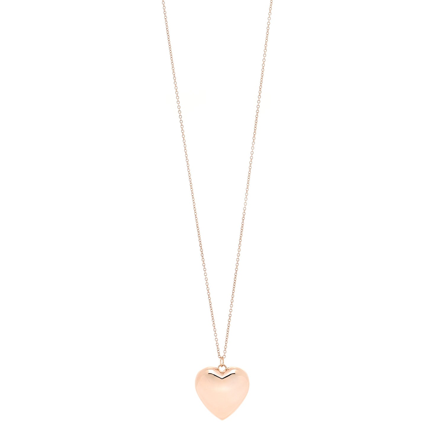 Tiffany Rubedo Heart Pendant Necklace 1 of 7