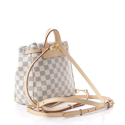 Louis Vuitton Damier Azur Sperone BB Backpack 2 of 7