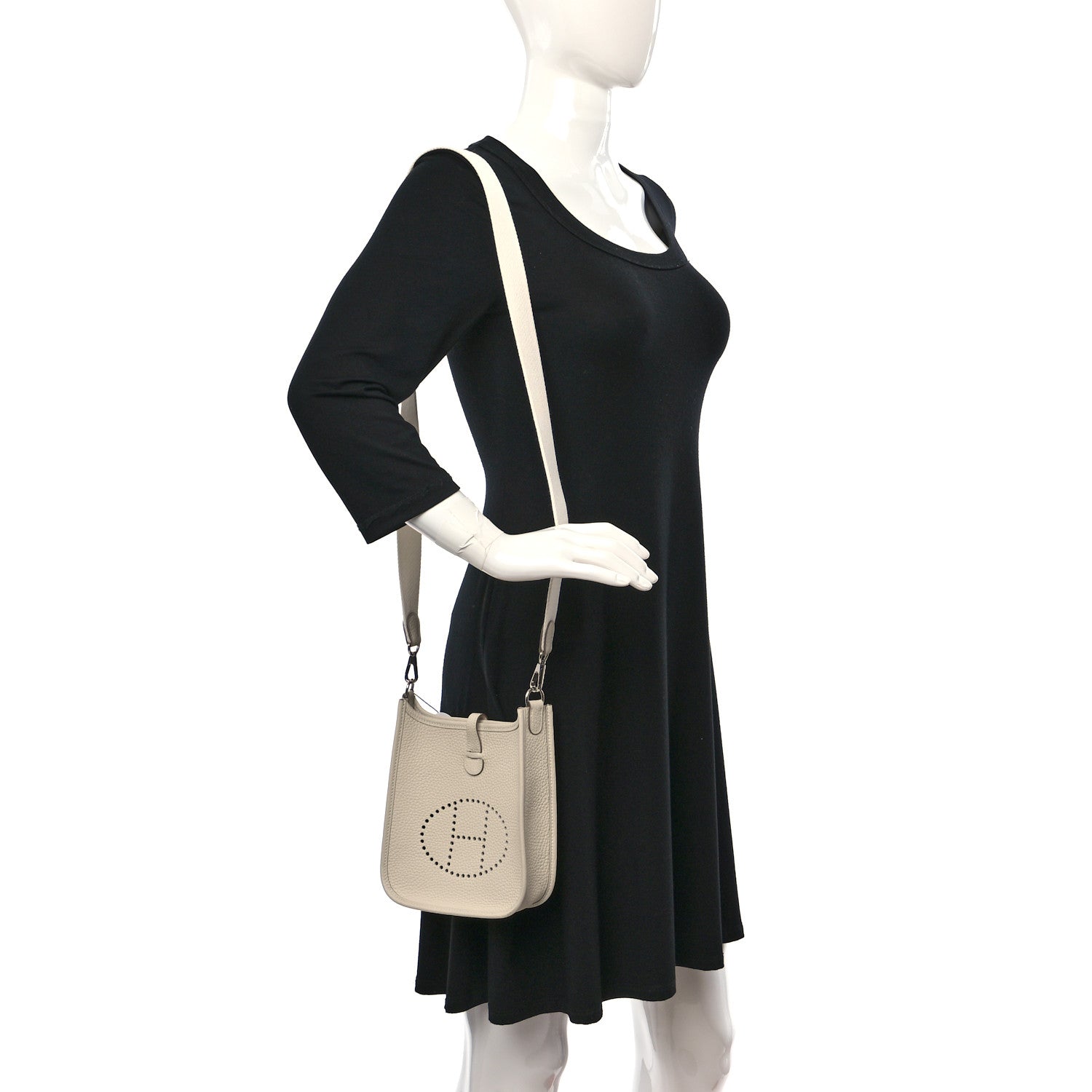 Hermes Taurillon Clemence Evelyne TPM Nata 2 of 11