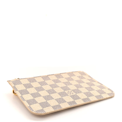 Louis Vuitton Damier Azur Neverfull PM Pochette 4 of 9