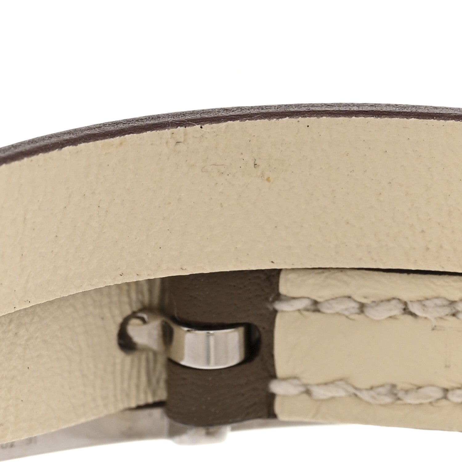 Hermes Swift Behapi Double Tour Bracelet Etoupe Nata 7 of 7