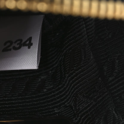 Prada Tessuto Nylon Saffiano Mini Pouch Black 8 of 10