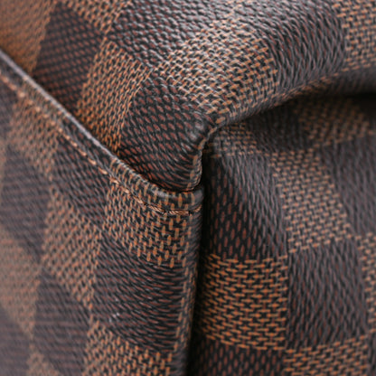 Louis Vuitton Damier Ebene Odeon Tote MM Black 9 of 13