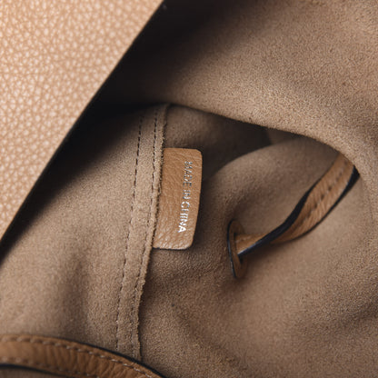 Burberry Grainy Calfskin Large Ashby Hobo Sand 7 of 14