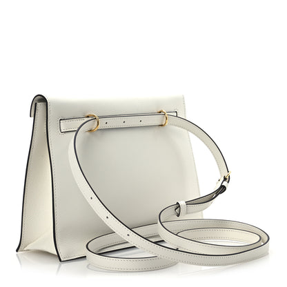Hermes Evercolor Verso Kelly Danse II Belt Bag White Kraft 4 of 11