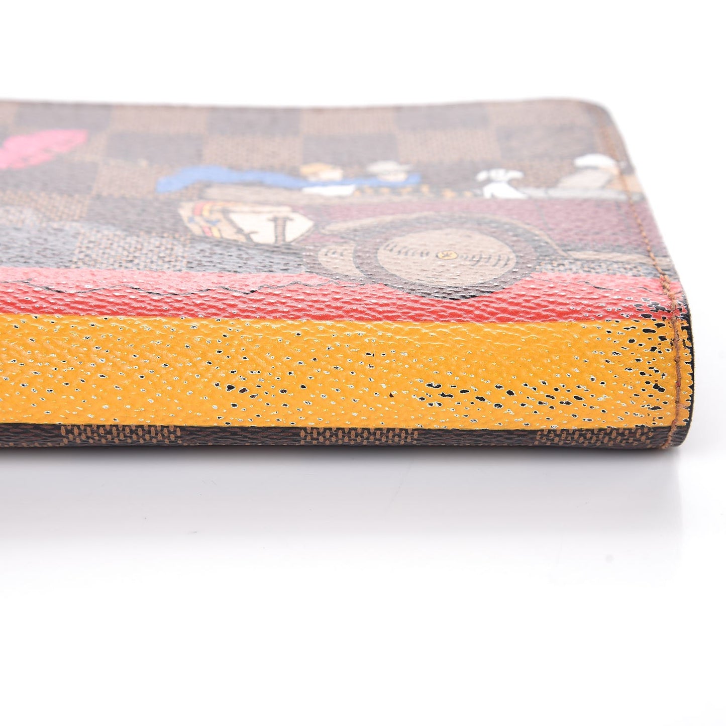 Damier Ebene 2015 Christmas Animation Zippy Wallet Poppy