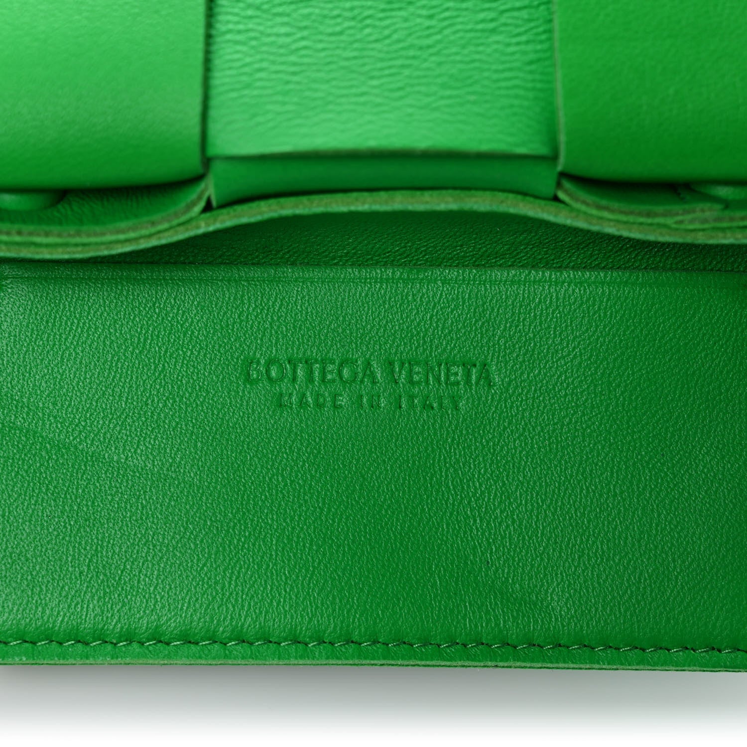 Bottega Veneta Lambskin Maxi Intrecciato Extra Mini Cassette Crossbody Bag Parakeet 6 of 8