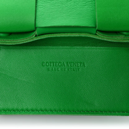 Bottega Veneta Lambskin Maxi Intrecciato Extra Mini Cassette Crossbody Bag Parakeet 6 of 8