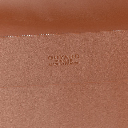 Goyard Goyardine Richelieu Wallet Black Gold 6 of 8
