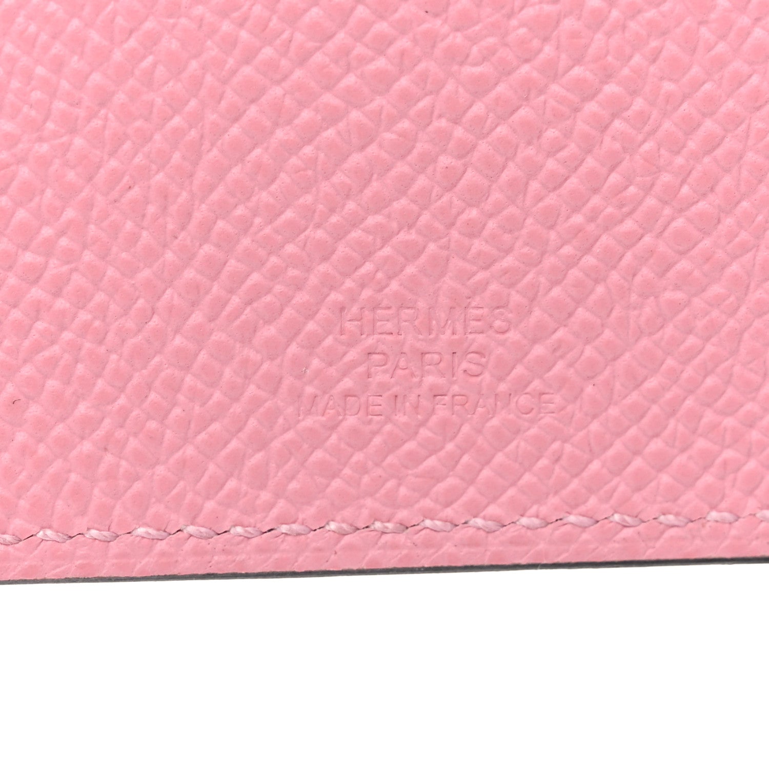 Hermes Epsom Tarmac PM Passport Holder Rose Confetti 6 of 8