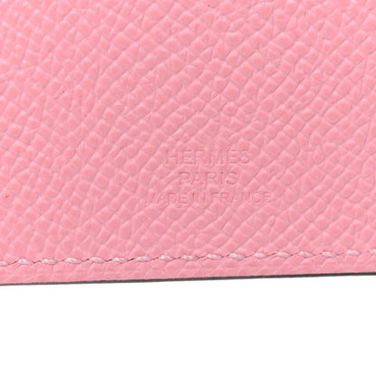 Hermes Epsom Tarmac PM Passport Holder Rose Confetti 6 of 8
