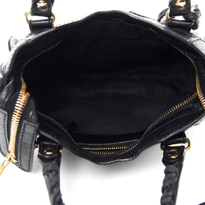 Balenciaga Agneau Giant 12 Gold Hardware Mini City Black 5 of 10