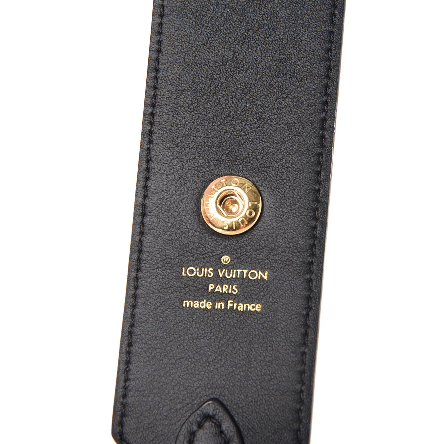 Monogram Adjustable Bandouliere Shoulder Strap Black