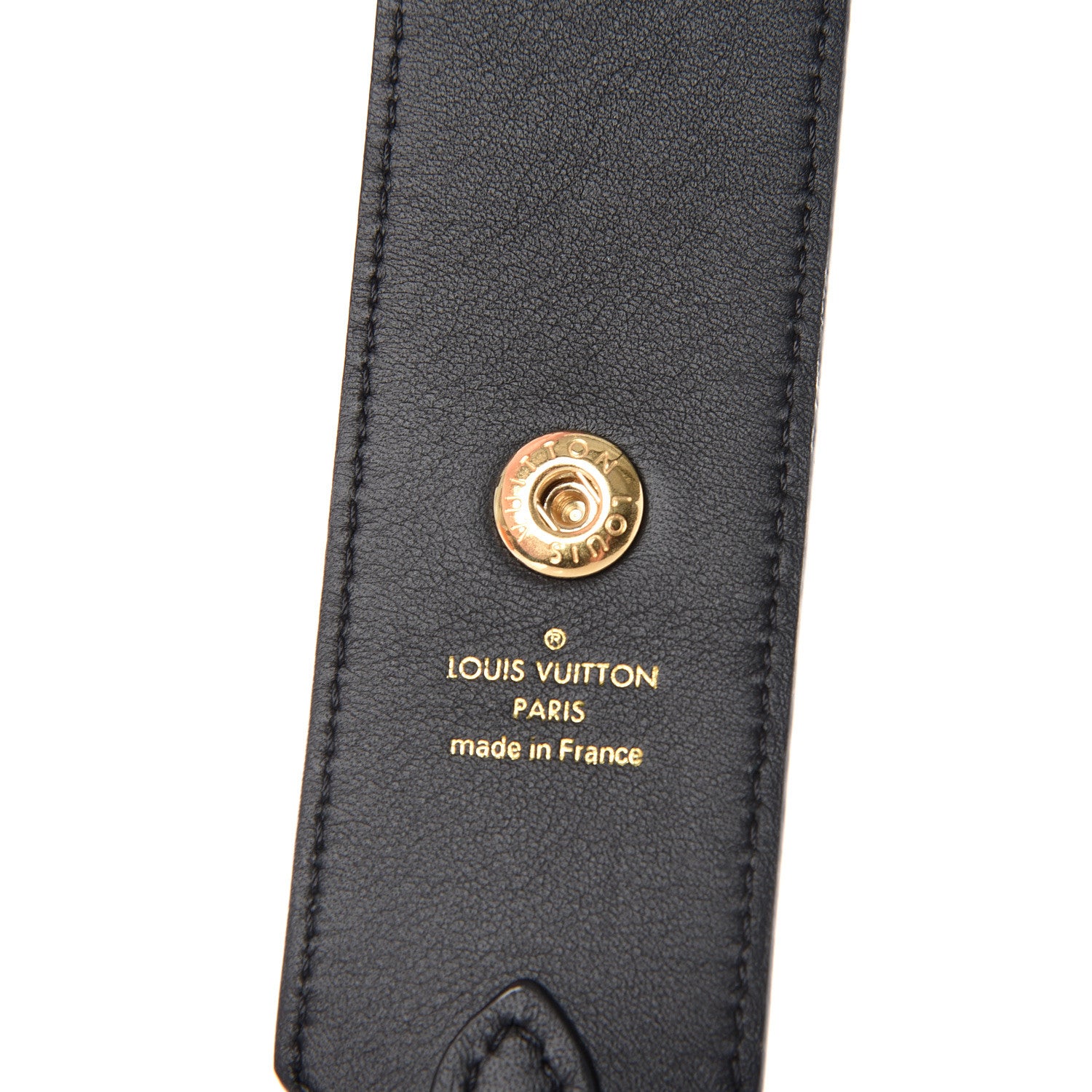 Louis Vuitton Monogram Adjustable Bandouliere Shoulder Strap Black 3 of 6