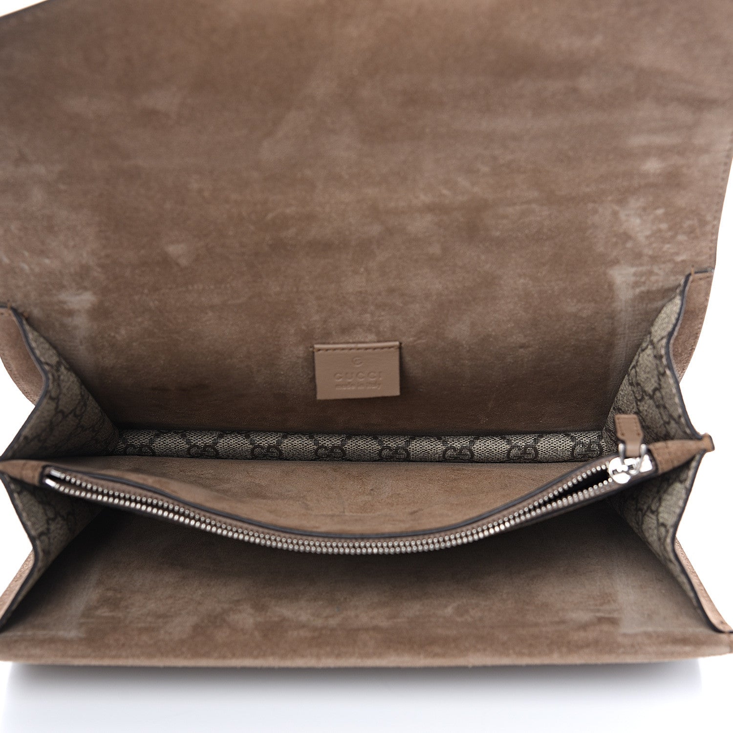 Gucci GG Supreme Monogram Small Dionysus Shoulder Bag Taupe 4 of 11