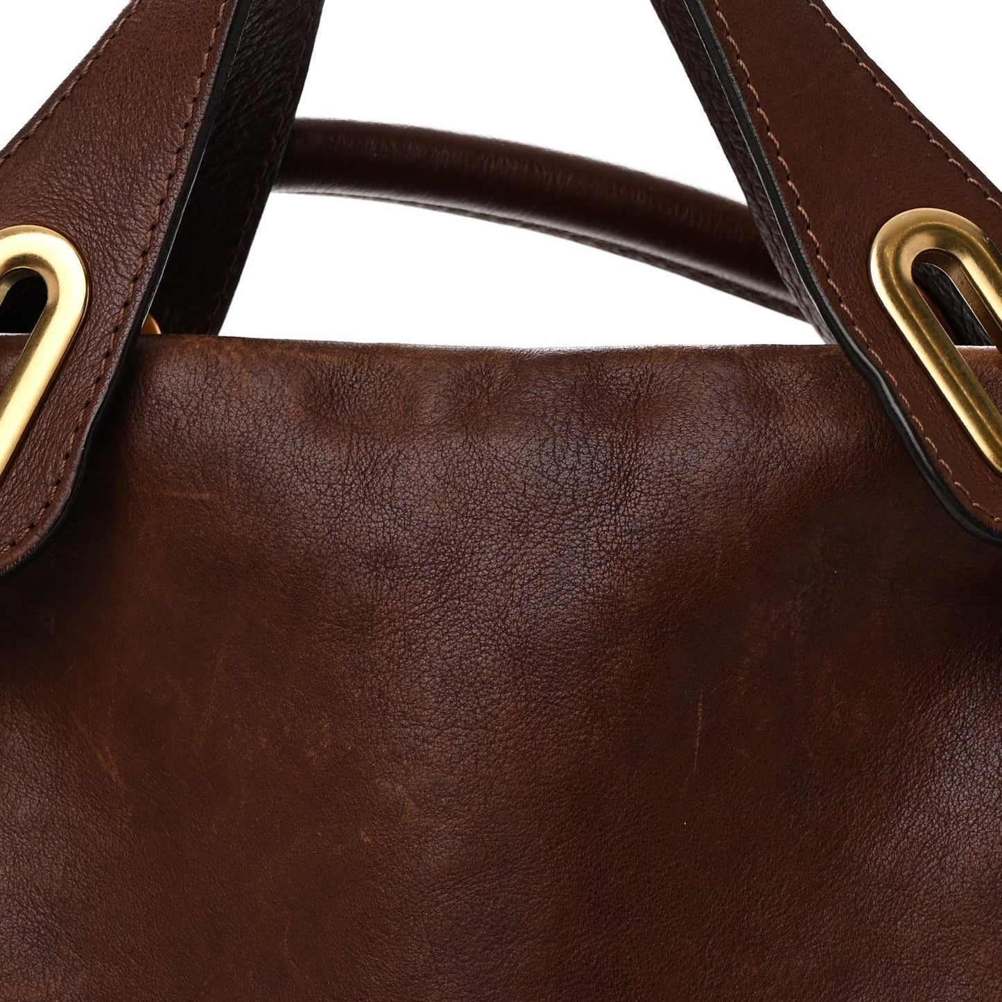 Calfskin Large Paraty Brown