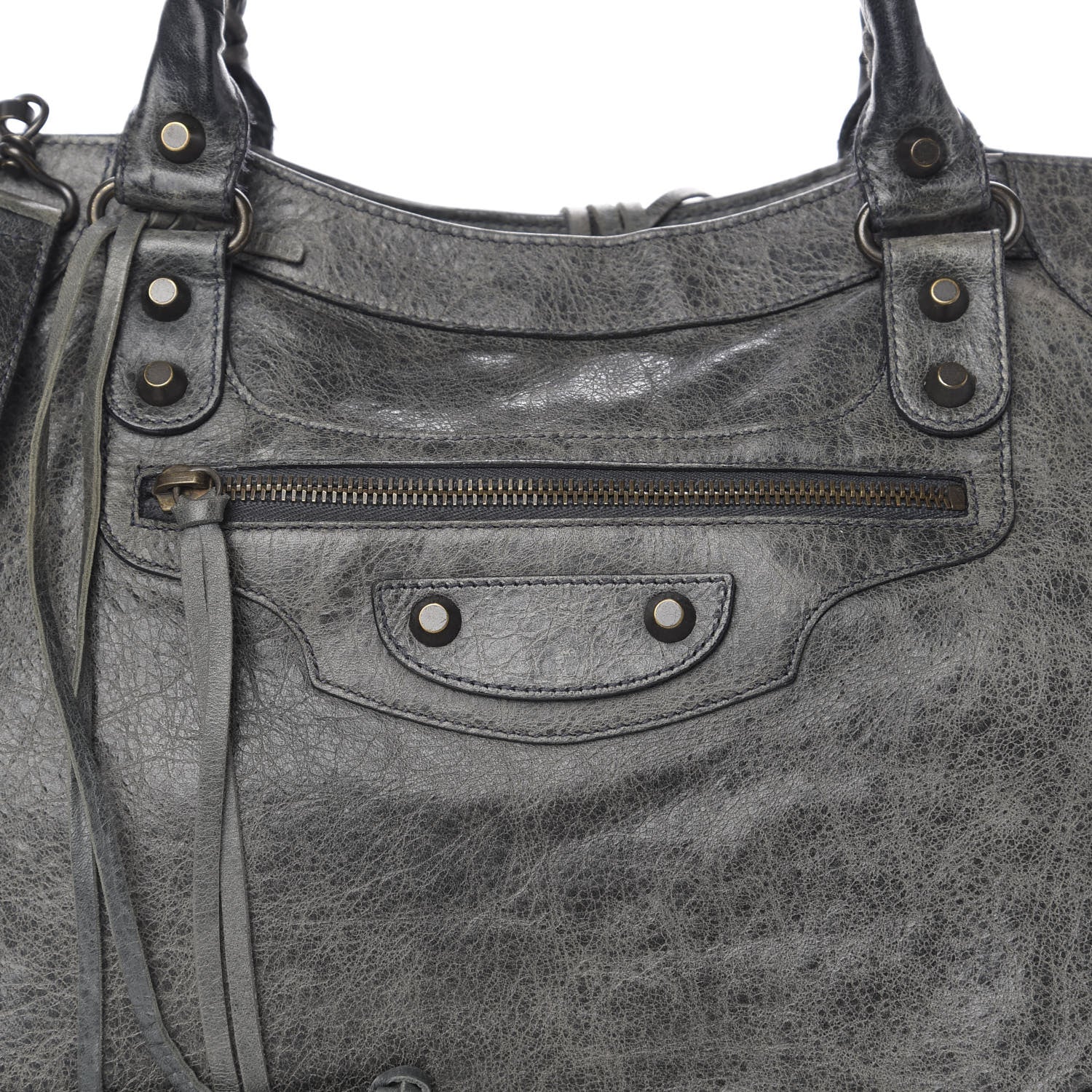 Balenciaga Agneau Classic Hardware Velo Anthracite 16 of 16