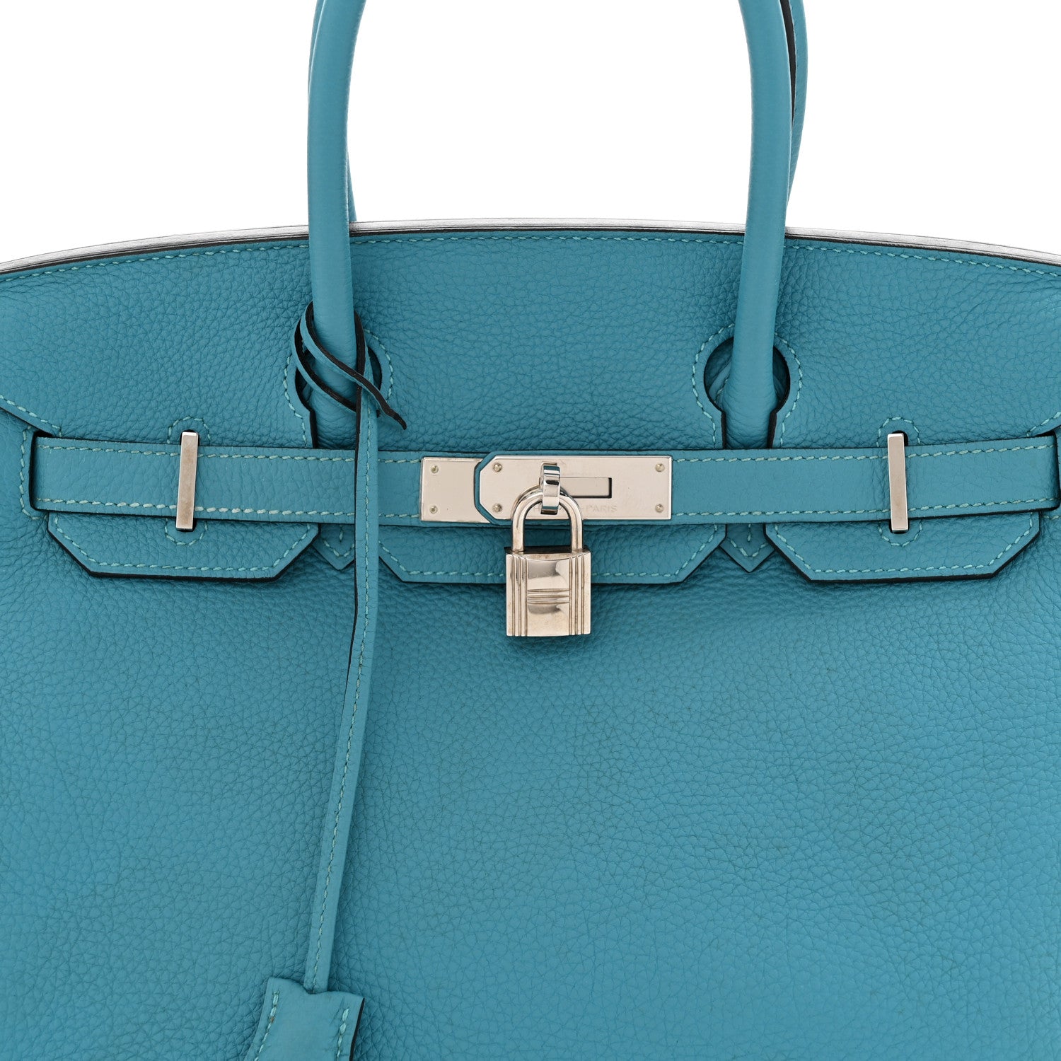 Hermes Togo Birkin 30 Turquoise 7 of 11