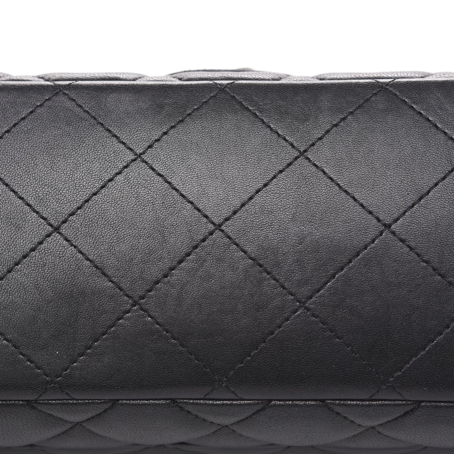 Chanel Lambskin Quilted Maxi Single Flap Black 8 of 20