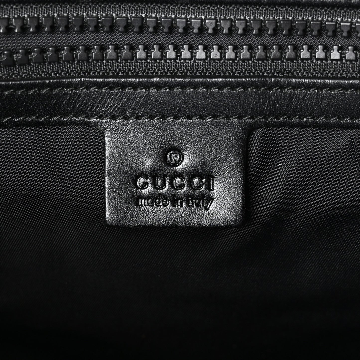 Techno Canvas Web Double Buckle Backpack Black