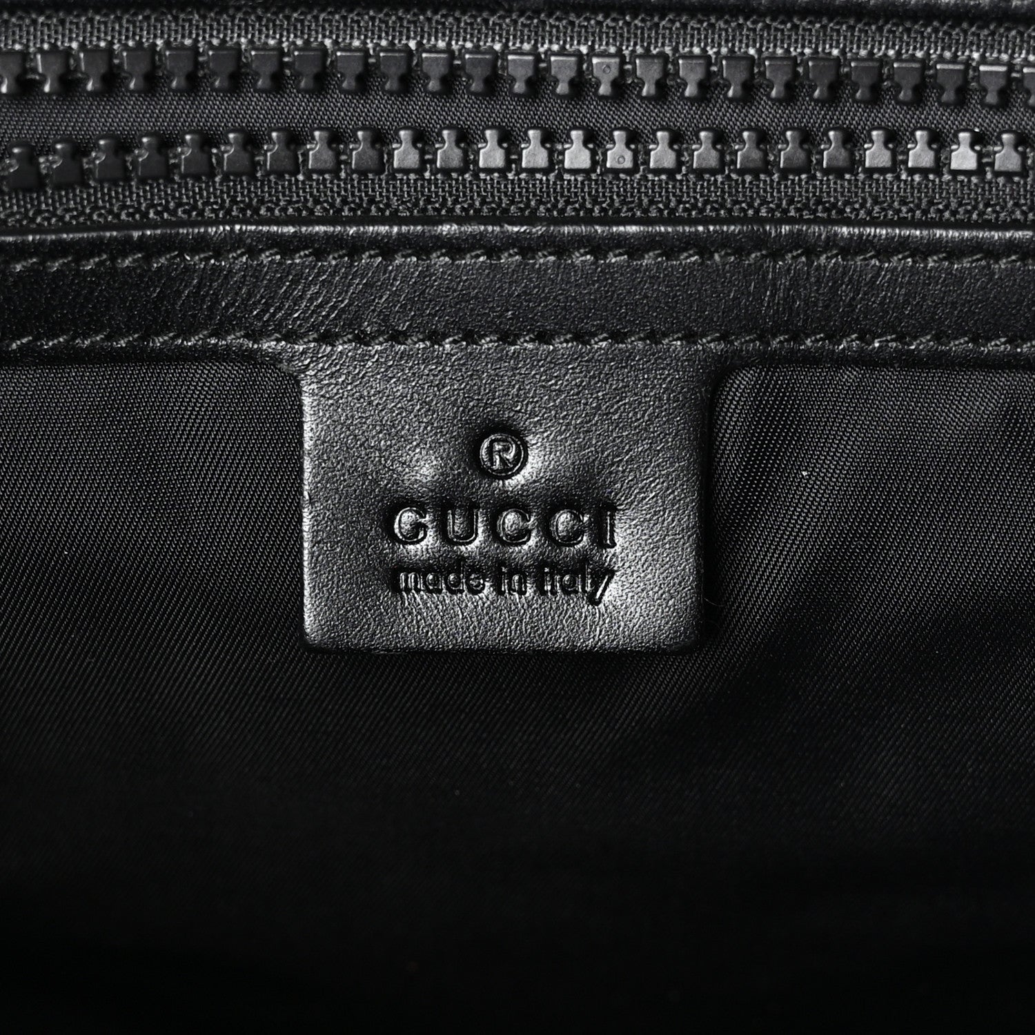 Gucci Techno Canvas Web Double Buckle Backpack Black 5 of 9